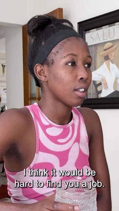 This cute AMATEUR EBONY girl arrived quiet... her body said down to fuck | Clip 2