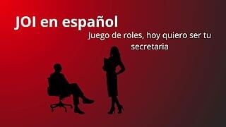 JOI w języku hiszpańskim, odgrywanie ról. Dziś bądź swoją sekretarką