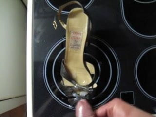 cum on sandal