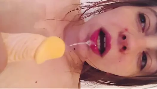 Лизание, фетиш с танцу, папочка