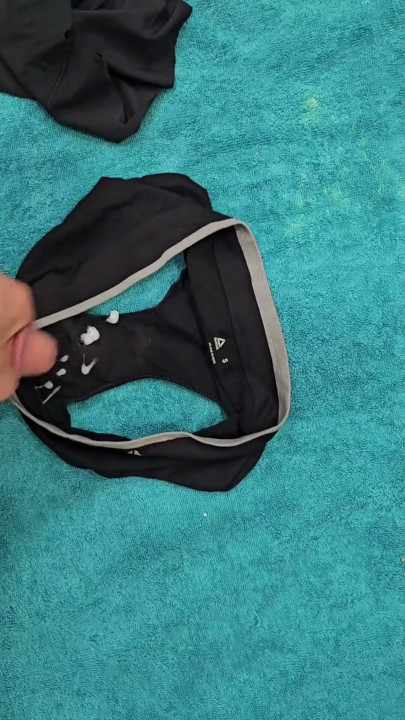 cum in two pairs of dirty panties | Clip 1