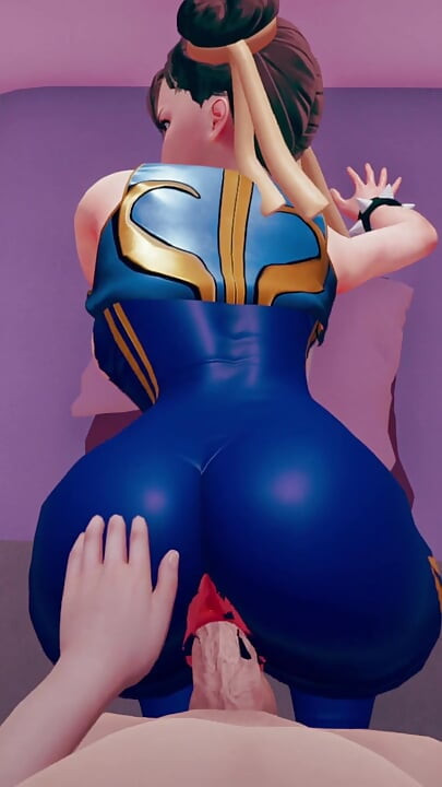 Chun Li Leaves Fortnite for Some Fun in Doggy POV