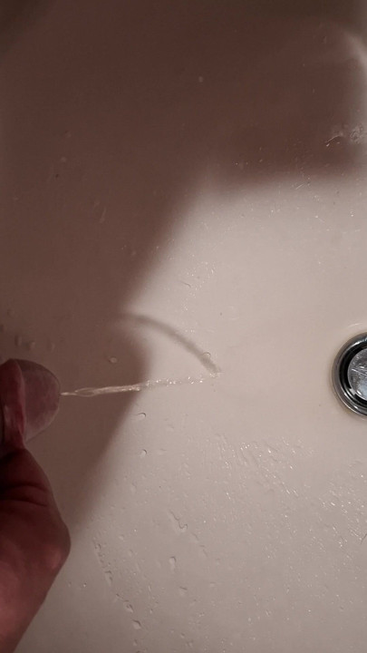 Pissing in the sink