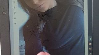Cumtribute for sexy Karoline