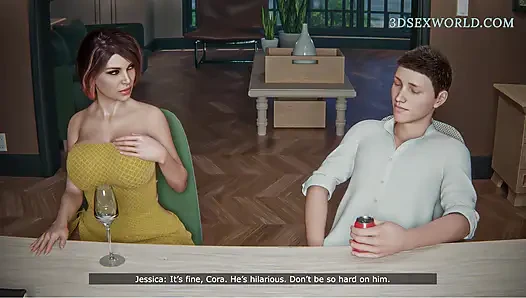 Family Threesome: Virgin BWC Stepson with MILF Stepmom and her Best Friend (3D Sexgame) 2026