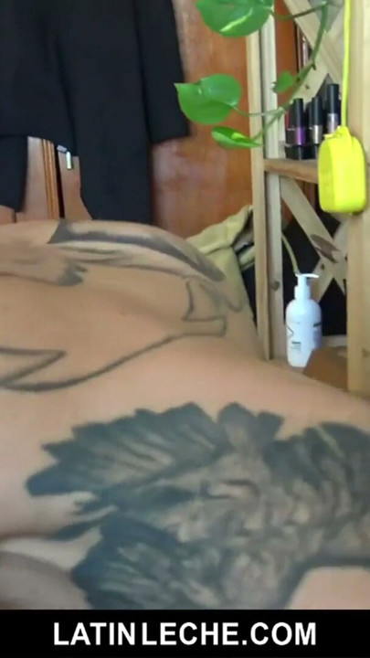 Sizzling Bareback Double Penetration For A Sexy Latino Stud | Clip 2