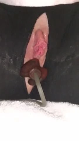 Getting it good with her new blow up dildo