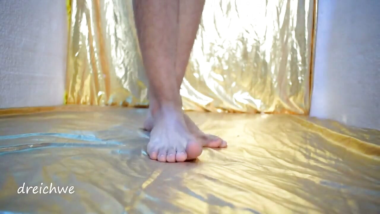 Condom stockings fetish