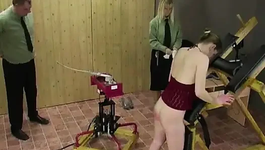 Shannon Spanking Machine - Caning