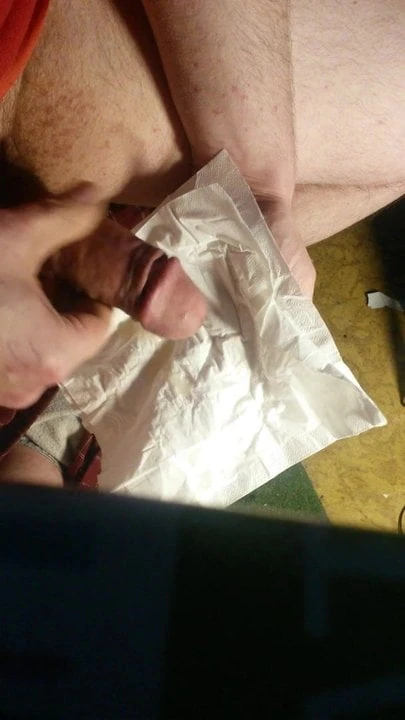 wanking and pre cum big huge cock glans penis masturbation