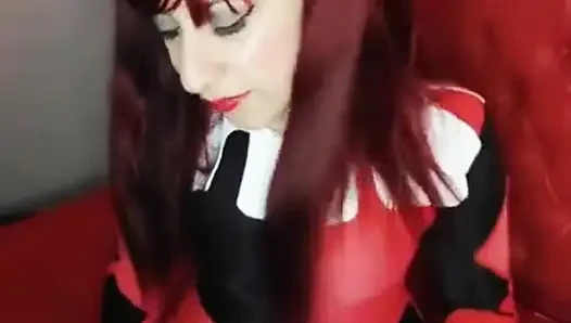 Shyyfxx Harley Quinn merayakan ulang tahunnya dan mengirim joker untuk tetangganya bermain peran joi