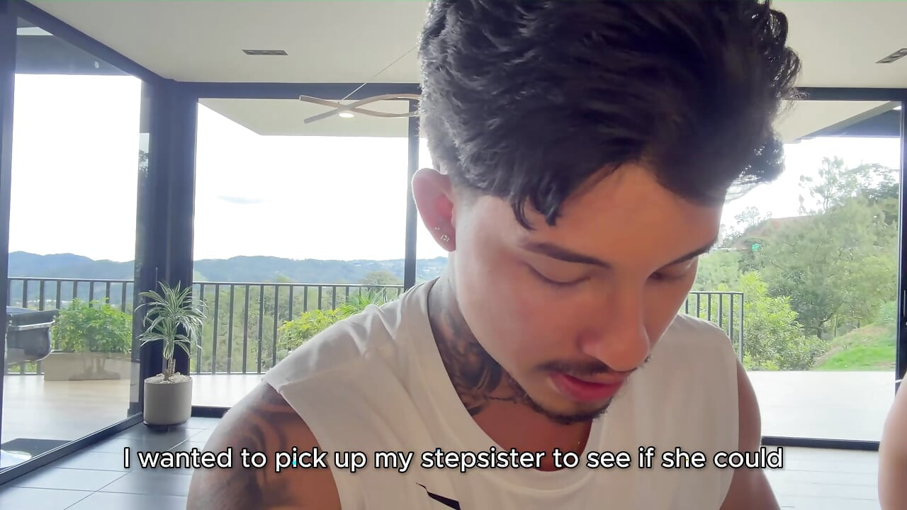 I give my boyfriend an anal douche and it's my stepbrother who fills my ass with cum - Iris Rodriguez & Danner Mendez