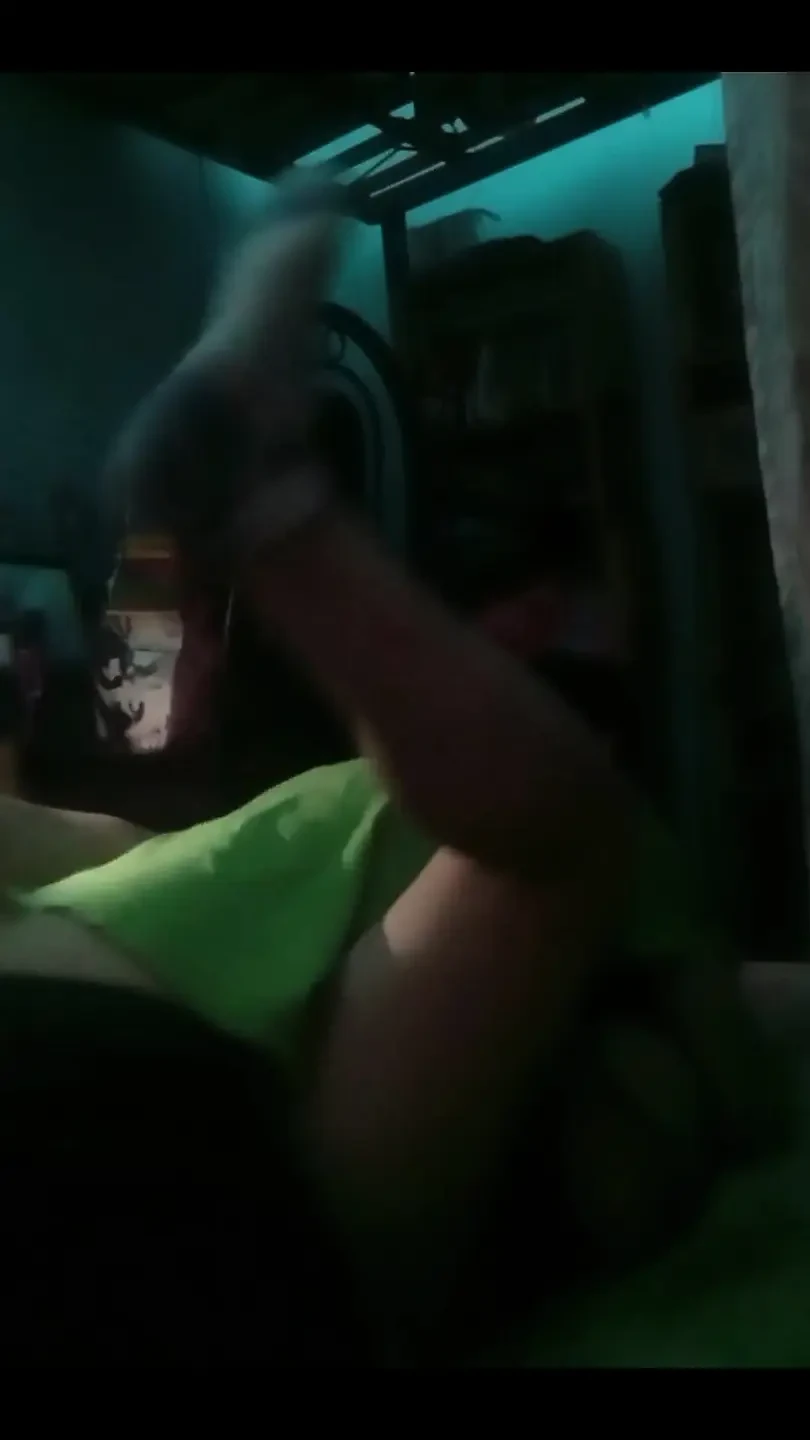 Amateur Couple Having Fun in the Dark
