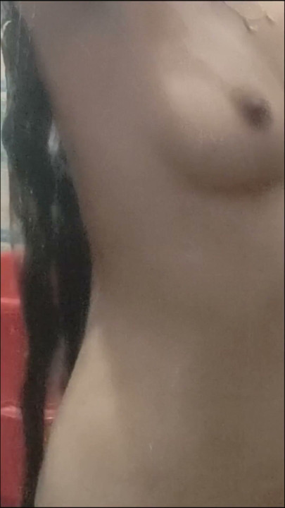 Desi bhabhi house wife taking shower rubbing boobs and pussy | Clip 1