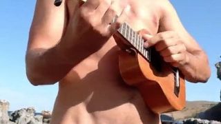 Naked musician