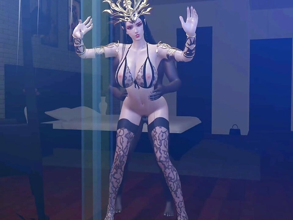 Bootylicious Dream Files: アニメイテッド・ゴッデス・グロー - 3Dアニメーション変態