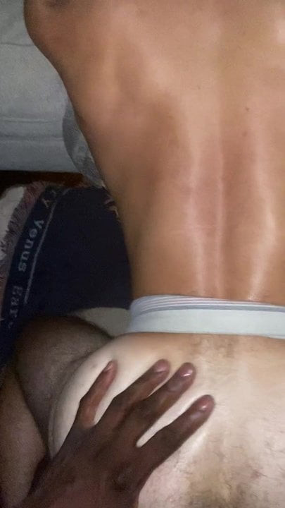 9 inch BBC breeding ass up hole
