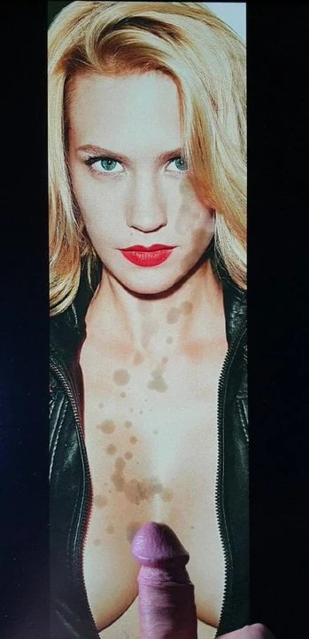 january jones unzip cum tribute