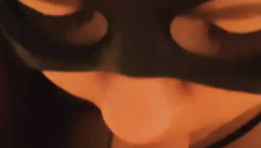 BBW Milf xMaskedMomWifex Blowjob Up To