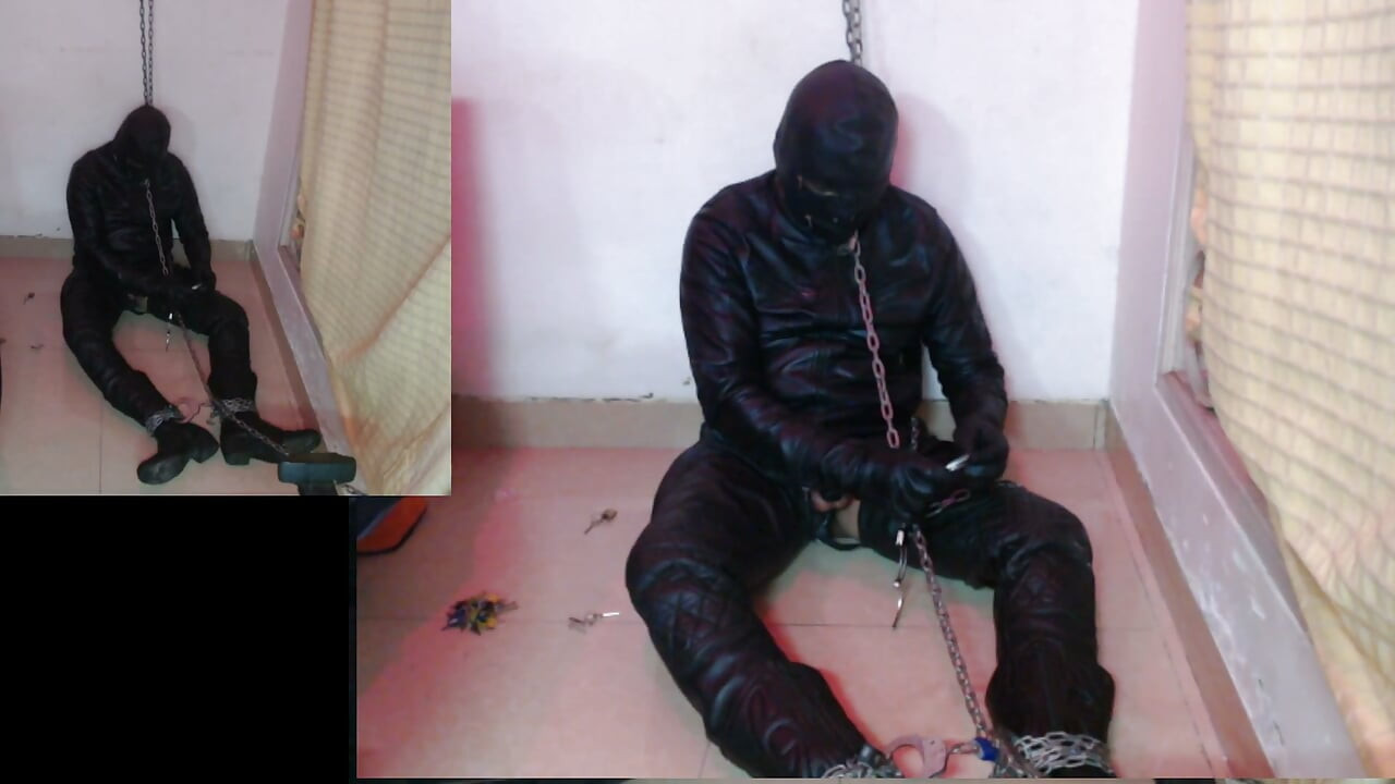 Self Bondage Gay Leather