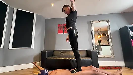 Lady valeska - latex socke spritzt