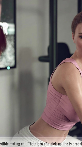 Verlangen nach BBC in Vickys Fitnessstudio