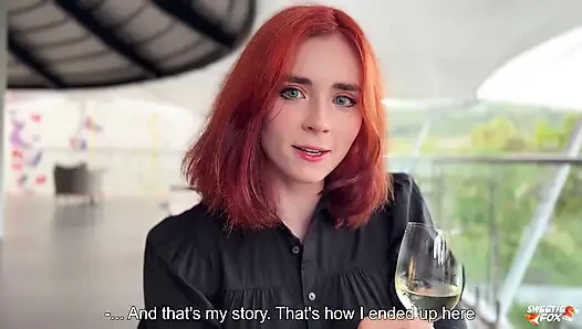 A Beautiful Red-Haired Stranger Was Refused, But Still Came To My Room For Sex