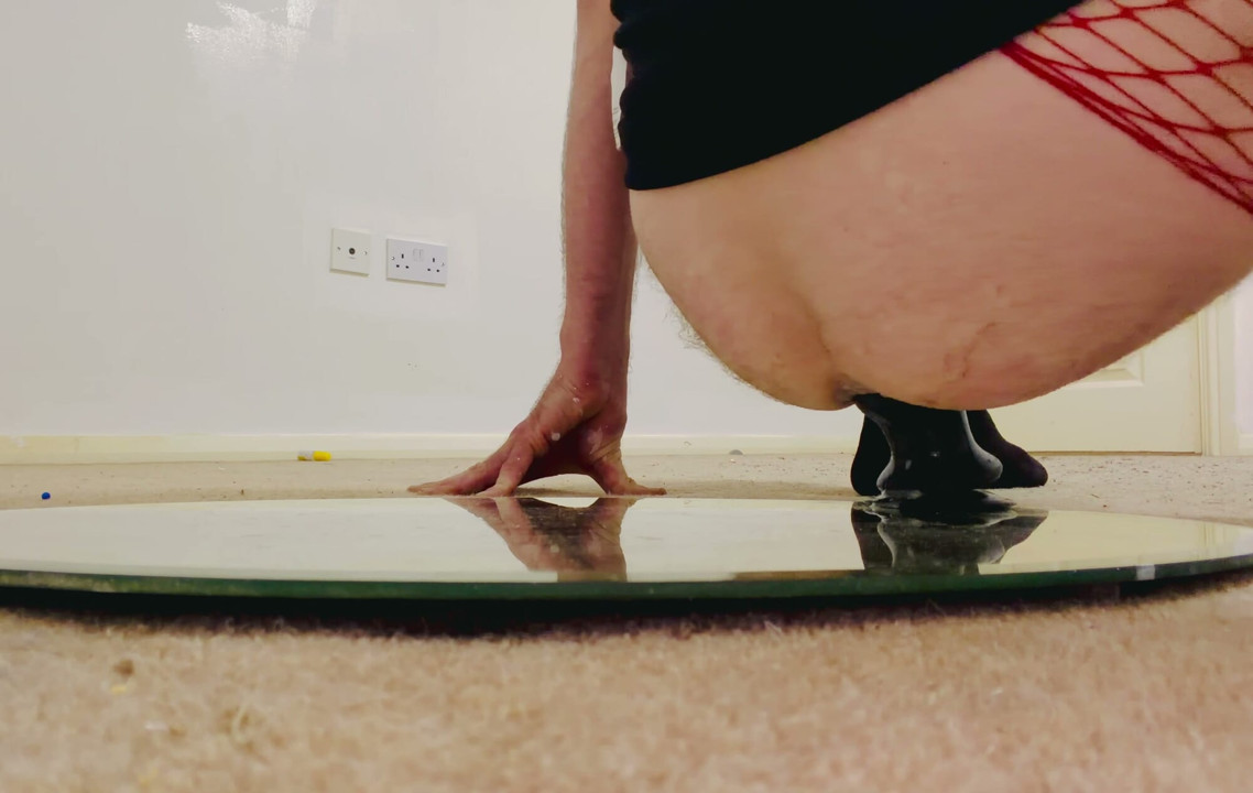 Riding my new toy. Love how it pops in and out x