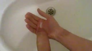 cum in my hand