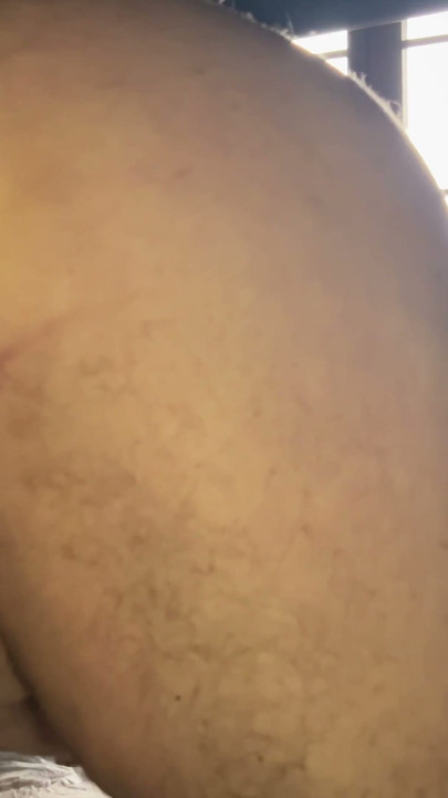 Grandpa fucks his brown dildo and he enjoys it | Clip 1