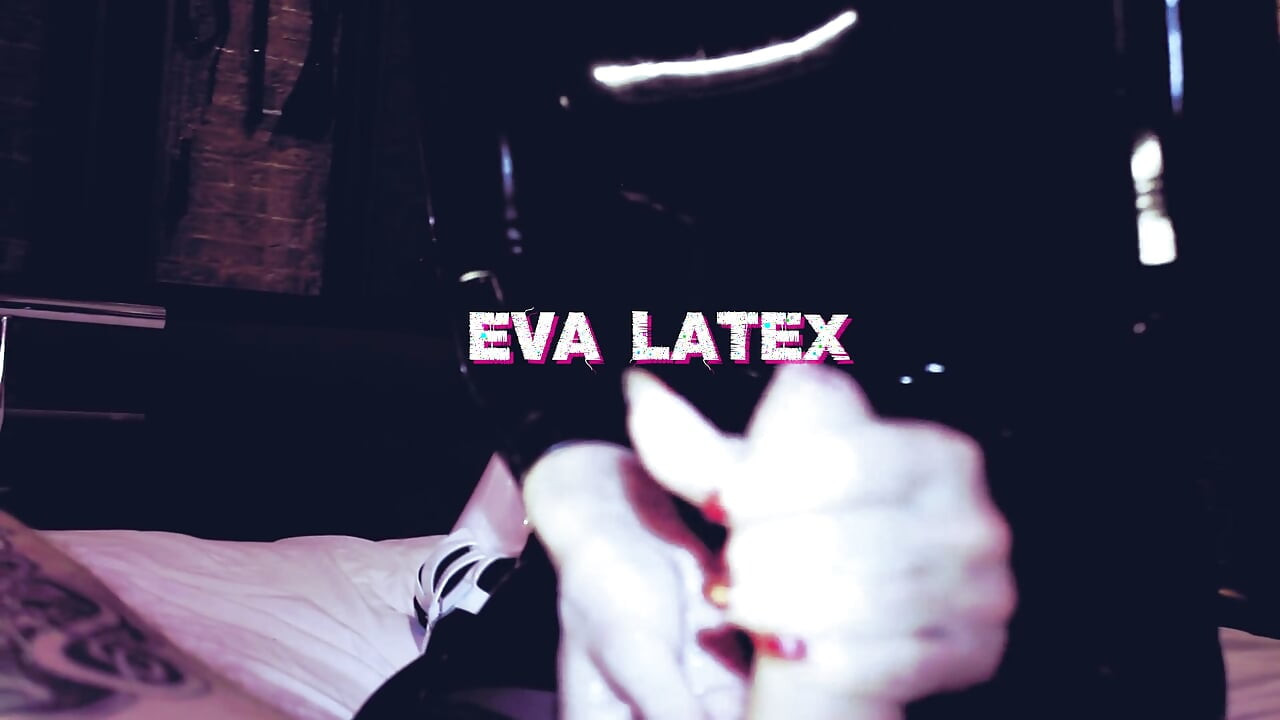 Hot domina Eva Latex play with a dick CBT toys BDSM kink femdom fetish Milf mature mistress blonde