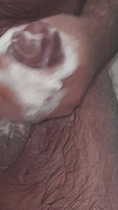 Powerful moment from "soapy thick big cock masturbation pleasure in the bathroom"