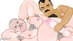 Ursulețul tatălui matur - desene animate cu videoclipuri gaysex
