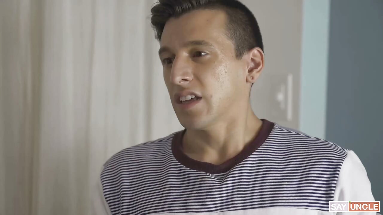 Suspended From School: Hung Stepdad Manuel Skye Bends His Virgin Stepson Collin Lust Over for a Bareback Anal Punishment