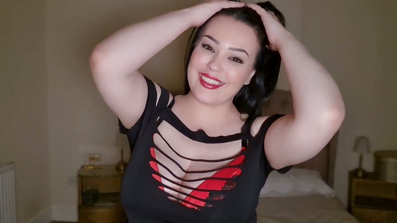 Neighbor Roleplay Big Natural Tits POV Titjob and Blowjob