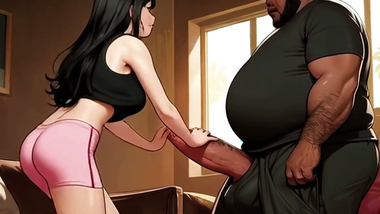 Milf coreana chupando una BBC