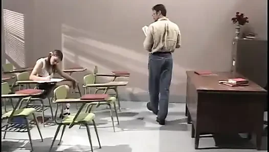 Esmer üniversiteli kız profesör tarafından sikiliyor
