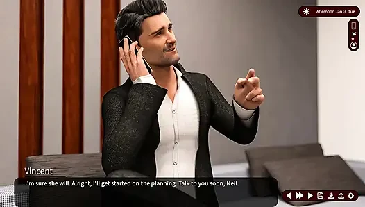 Whispers of Desire: the Hotwife Model and the Secretary with Dick in Her Mouth - Episode 16