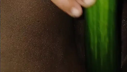 Stepmom fucks her edible dildo