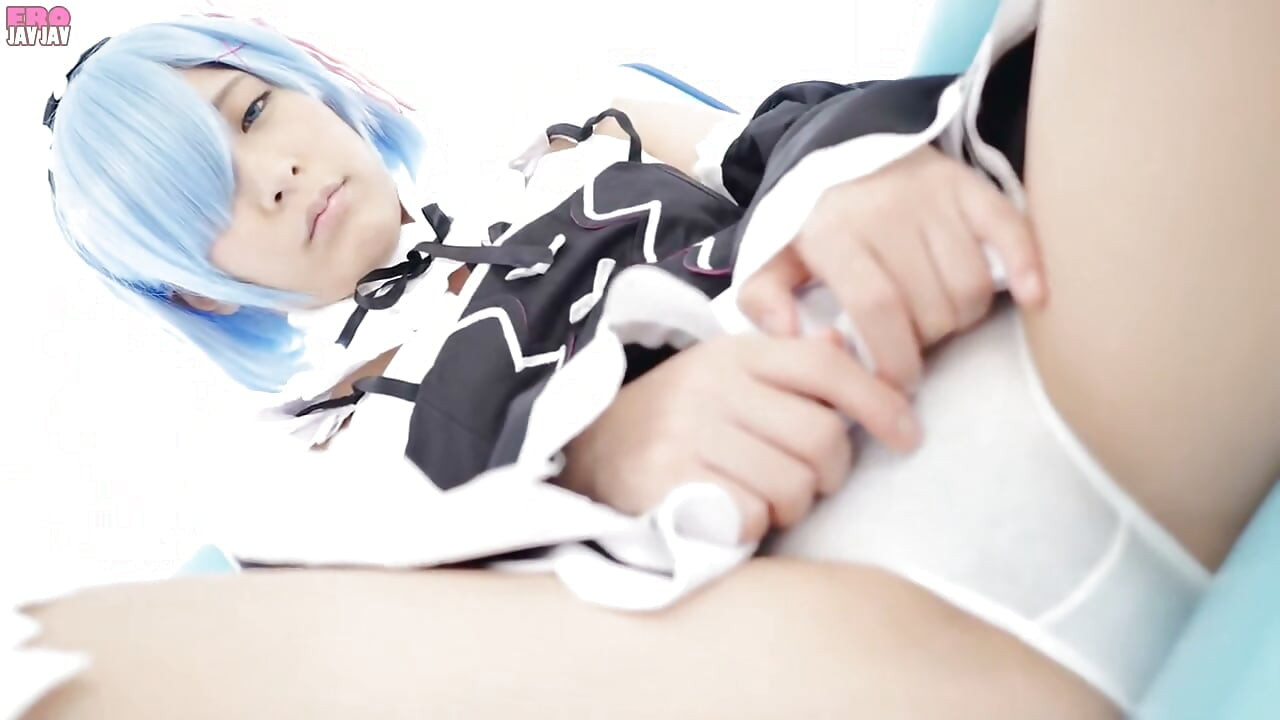 Japanese Anime Cosplay Rem -