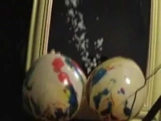 Huge load of cum on mirror