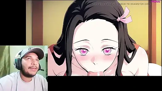 Грудастую Nezuko трахнули - Реакция