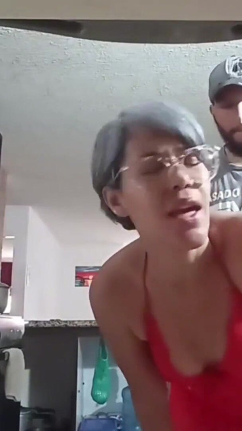 Another day at home with you, that delicious milk in my throat, I love swallowing it. | Clip 2