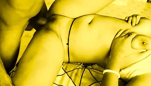 Slutty Bhabi with big boobs Secretly Fucks her devar big cock.