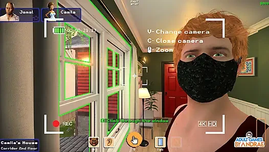 EP4: Тренировка Camila в саду - мой сексуальный сосед 2 (геймплей)