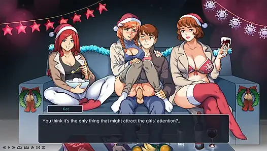 sie feierte Weihnachten mit meiner stiefmutter, gab sie mir ein sehr glückliches geschenk-porno-spiel