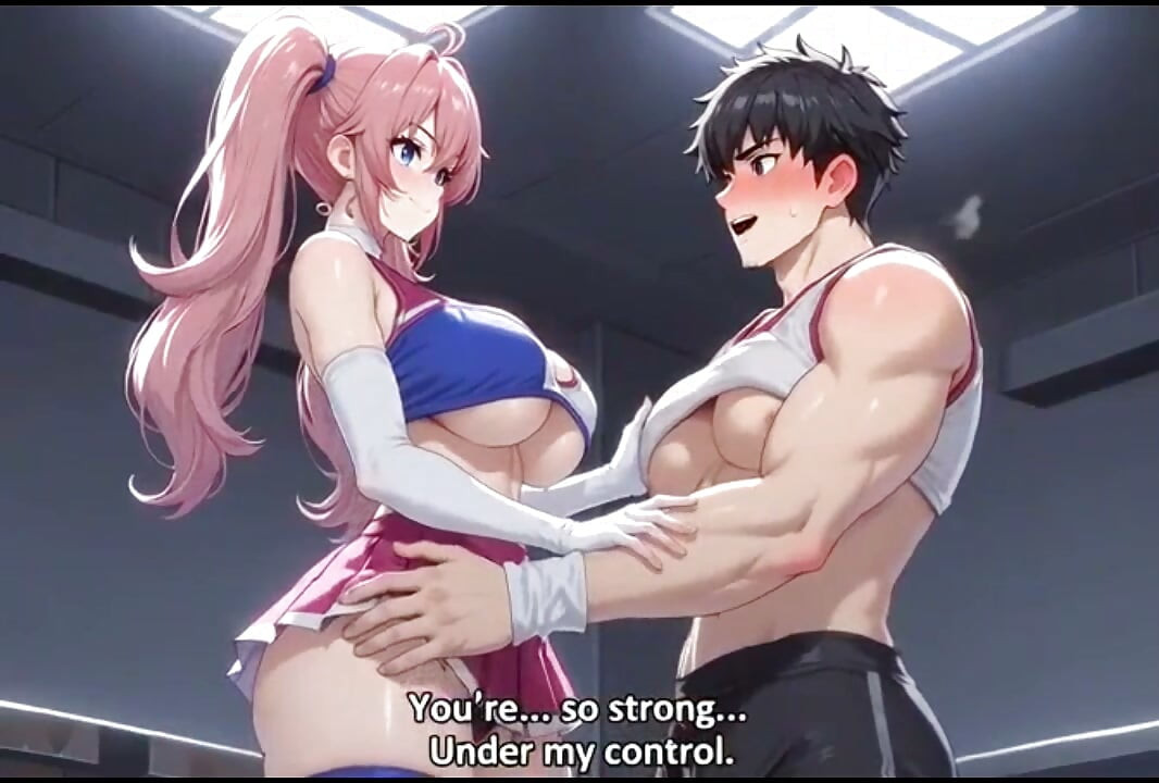 After big game sexy college cheerleader give fucking reward to captain animation