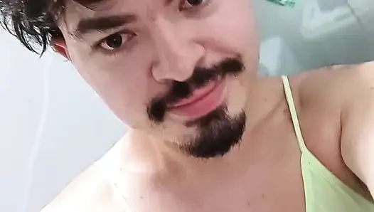 Gay femboy brazilian bikini