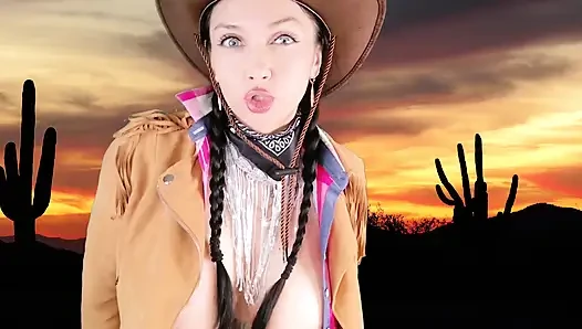 posisi cowgirl: berburu yang belum dijinakkan
