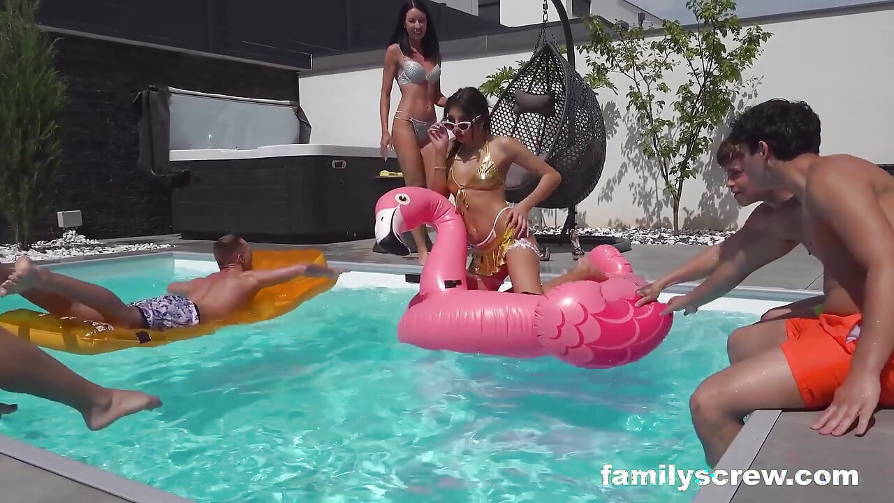 Wet & Wild Pool Party Part 1